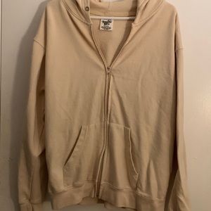 Pacific & co tan zip up